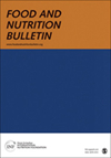 FOOD AND NUTRITION BULLETIN雜志封面